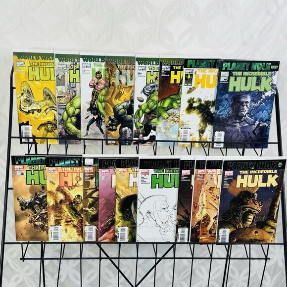 Incredible Hulk 94-102 104-111 Lot Volume 2 World War Hulk Planet Death Caiera - Picture 1 of 7